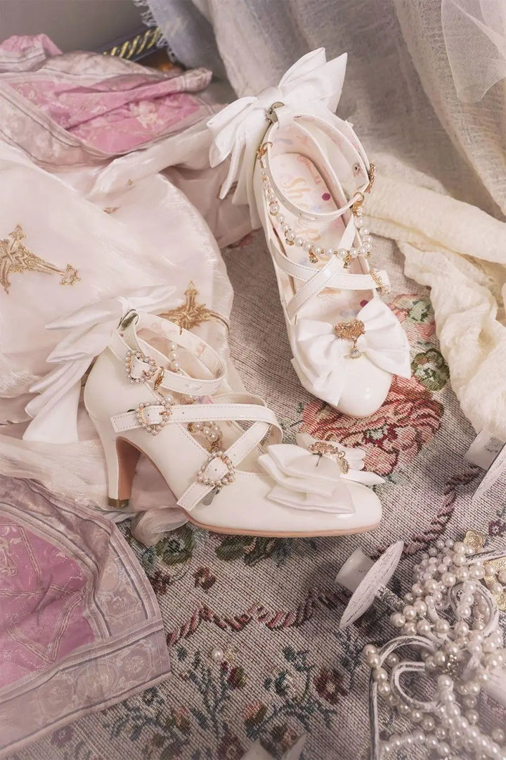 Elegant and cute Lolita shoes Soft Jam Studio