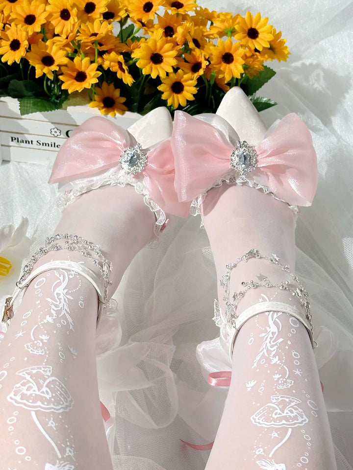 pink princess vintage style high heels Soft Jam Studio