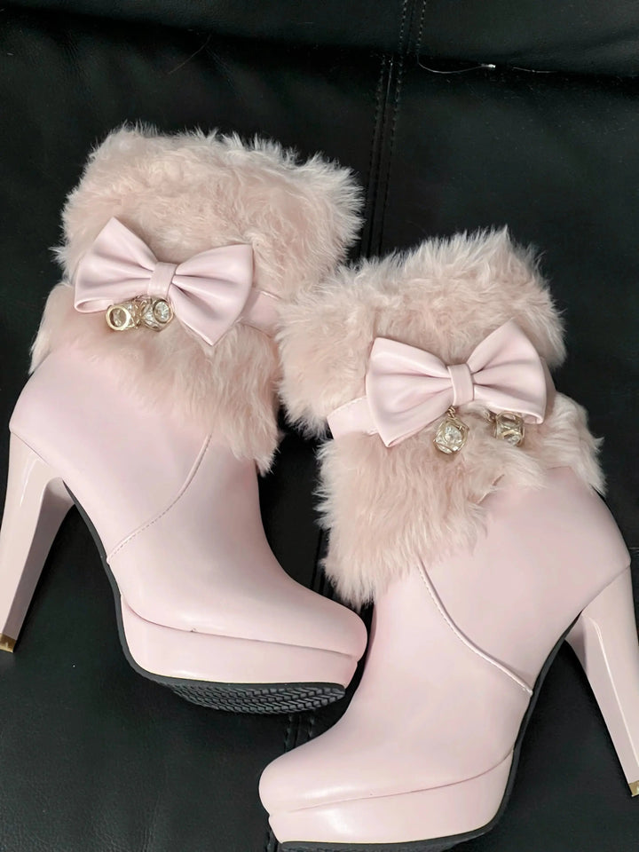 Back in stock: Pink Bow Shoes size: 35 Soft Jam Studio