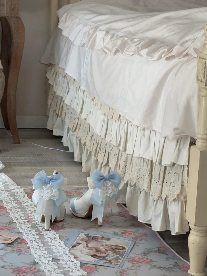 Monet Garden Bride Elegant Shoes Soft Jam Studio