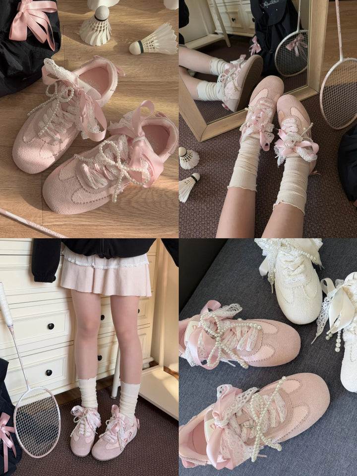Leather ballet sneakers Soft Jam Studio