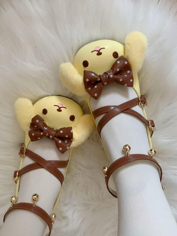 Lolita Pudding Dog Cute Shoes