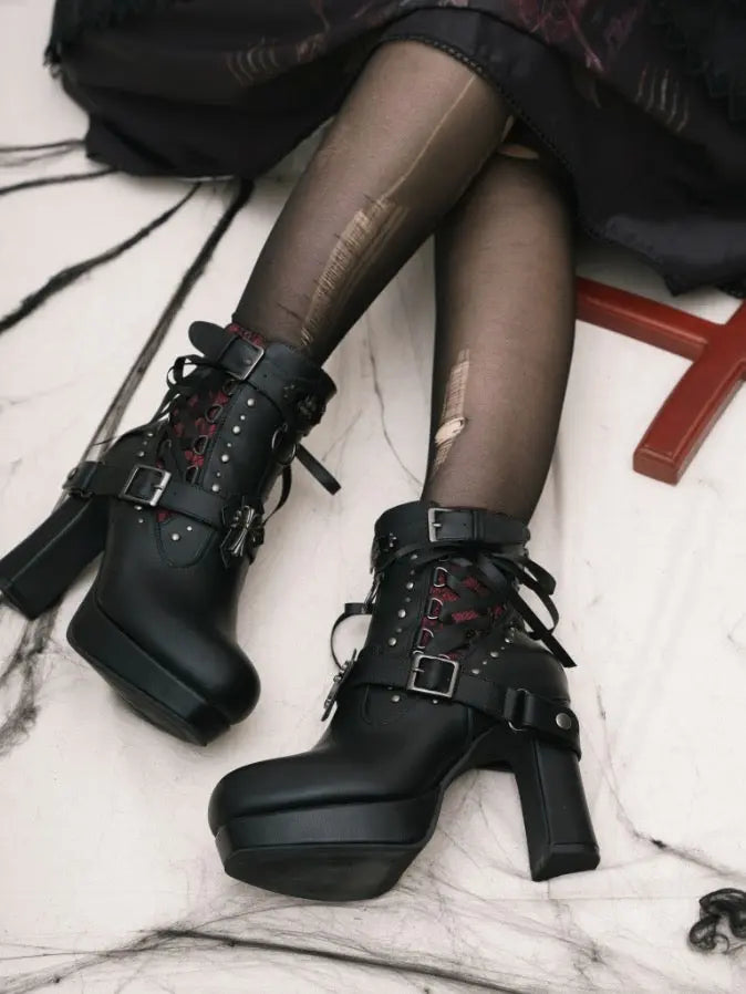 Subculture niche women's boots Soft Jam Studio