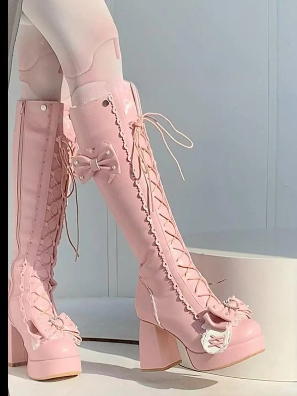 Sweet Bow Boots