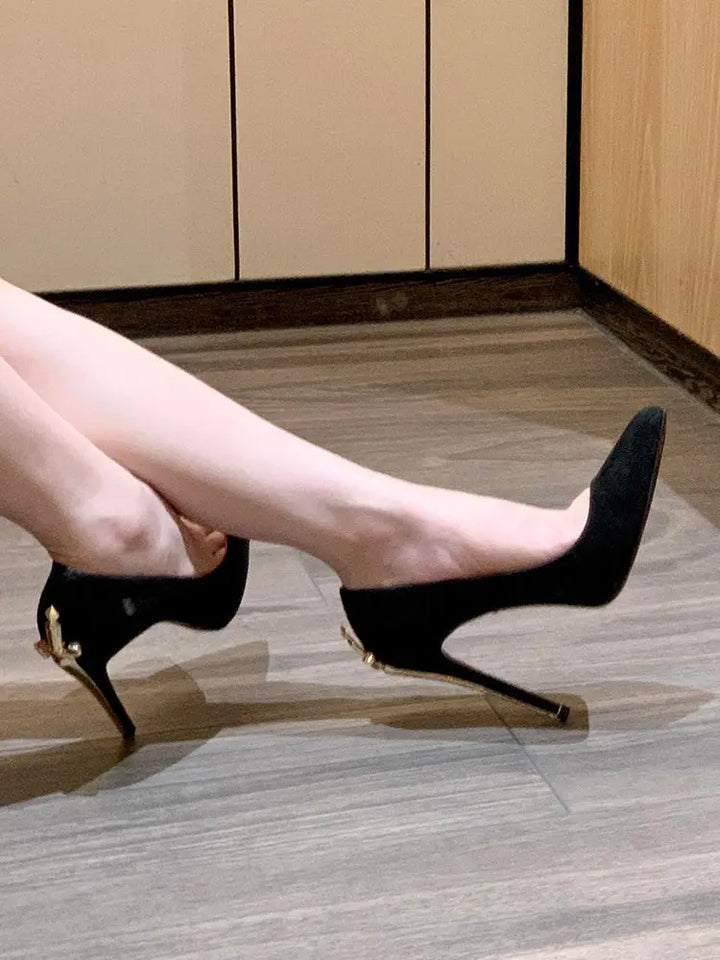 Metal Scepter High Heels Soft Jam Studio
