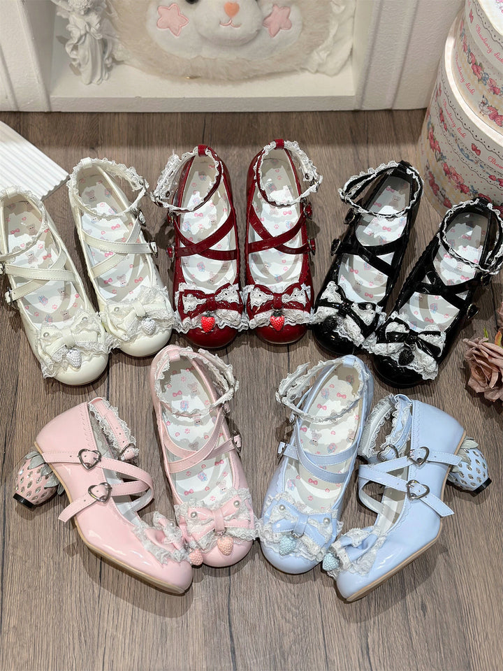 Strawberry Love High Heels