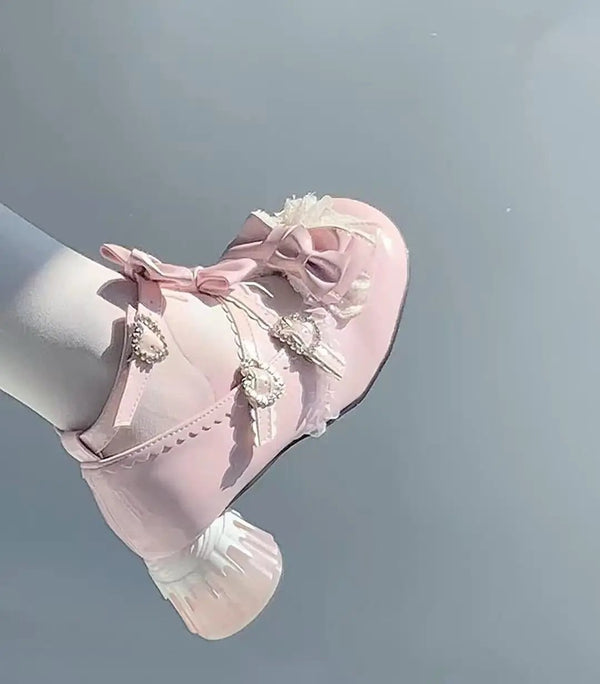 Cream Cake High Heels