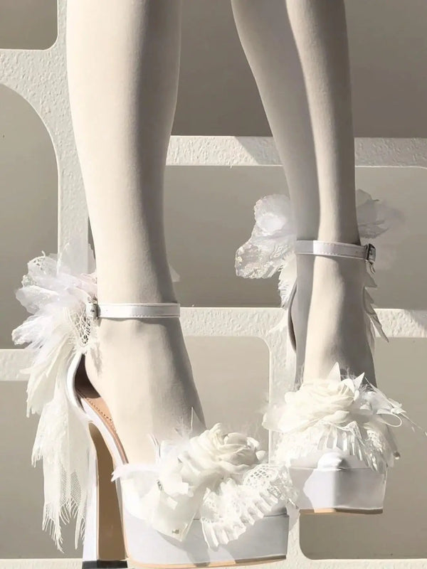 Y2K Gothic High Heels