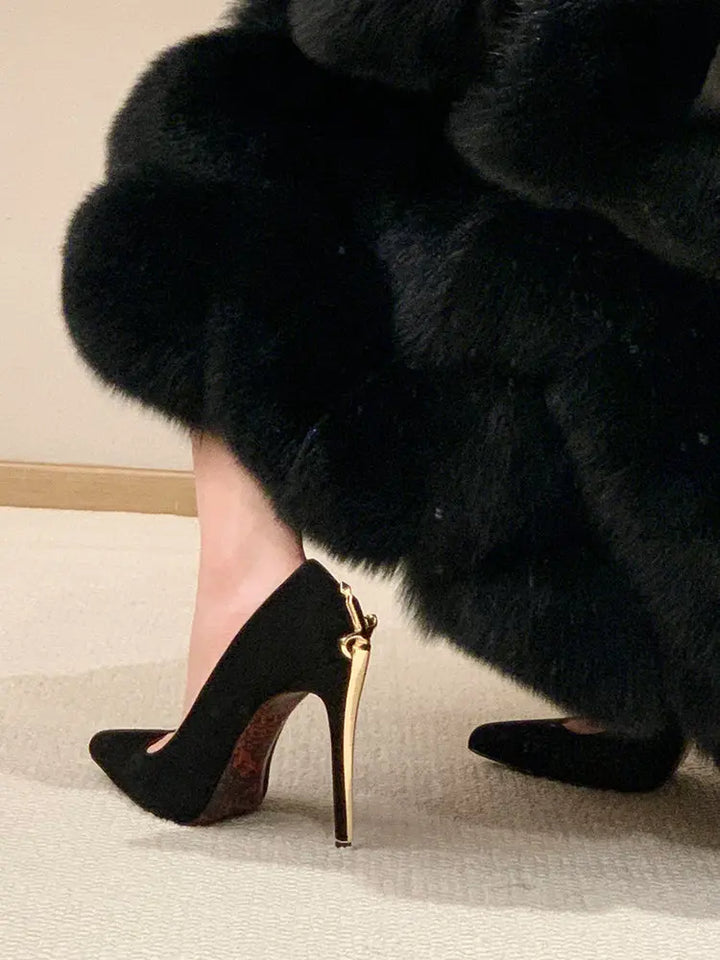 Metal Scepter High Heels Soft Jam Studio