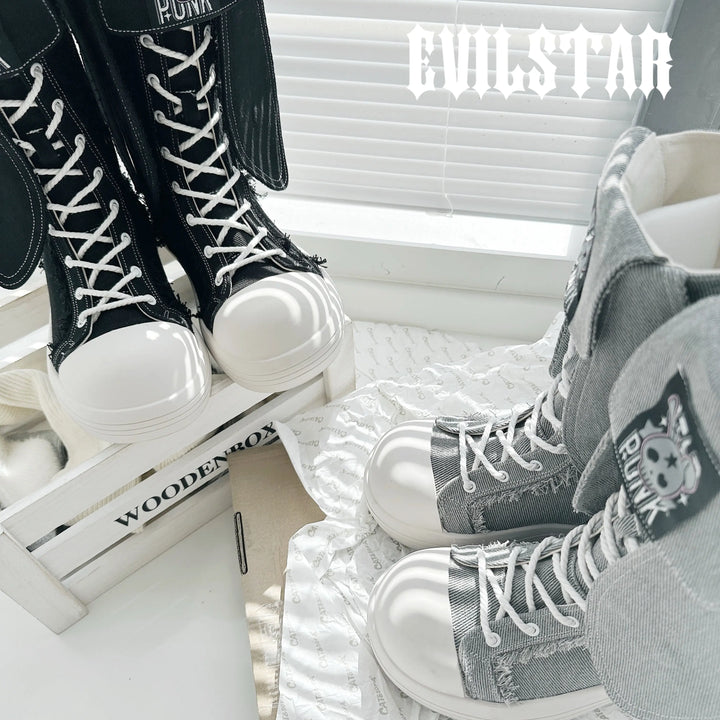 Bunny Ear Platform Boots Soft Jam Studio